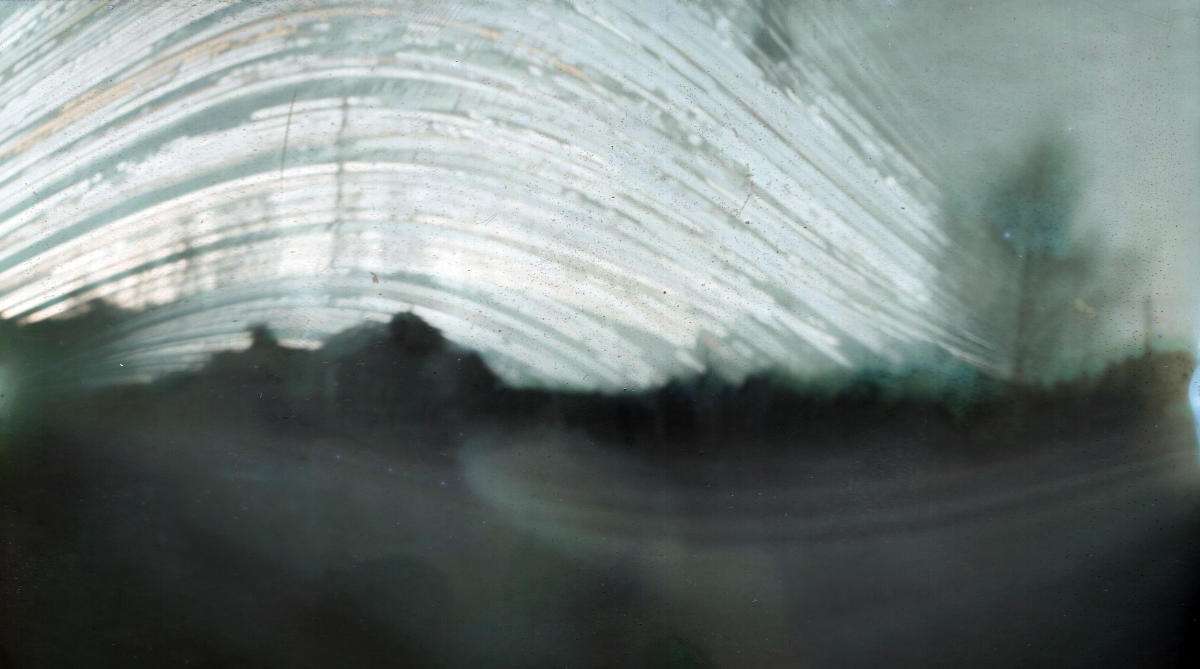 Solargraph of my parents house in Herefordshire, with the road visible in the foreground