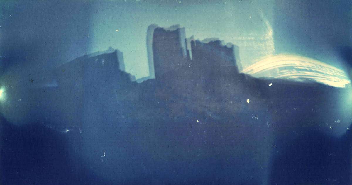 Solargraph of Goodrich Castle